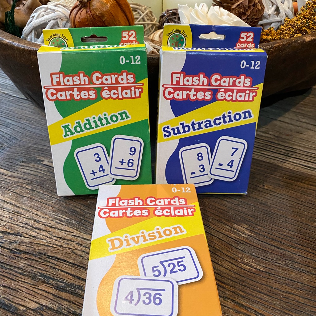 Flash Cards.